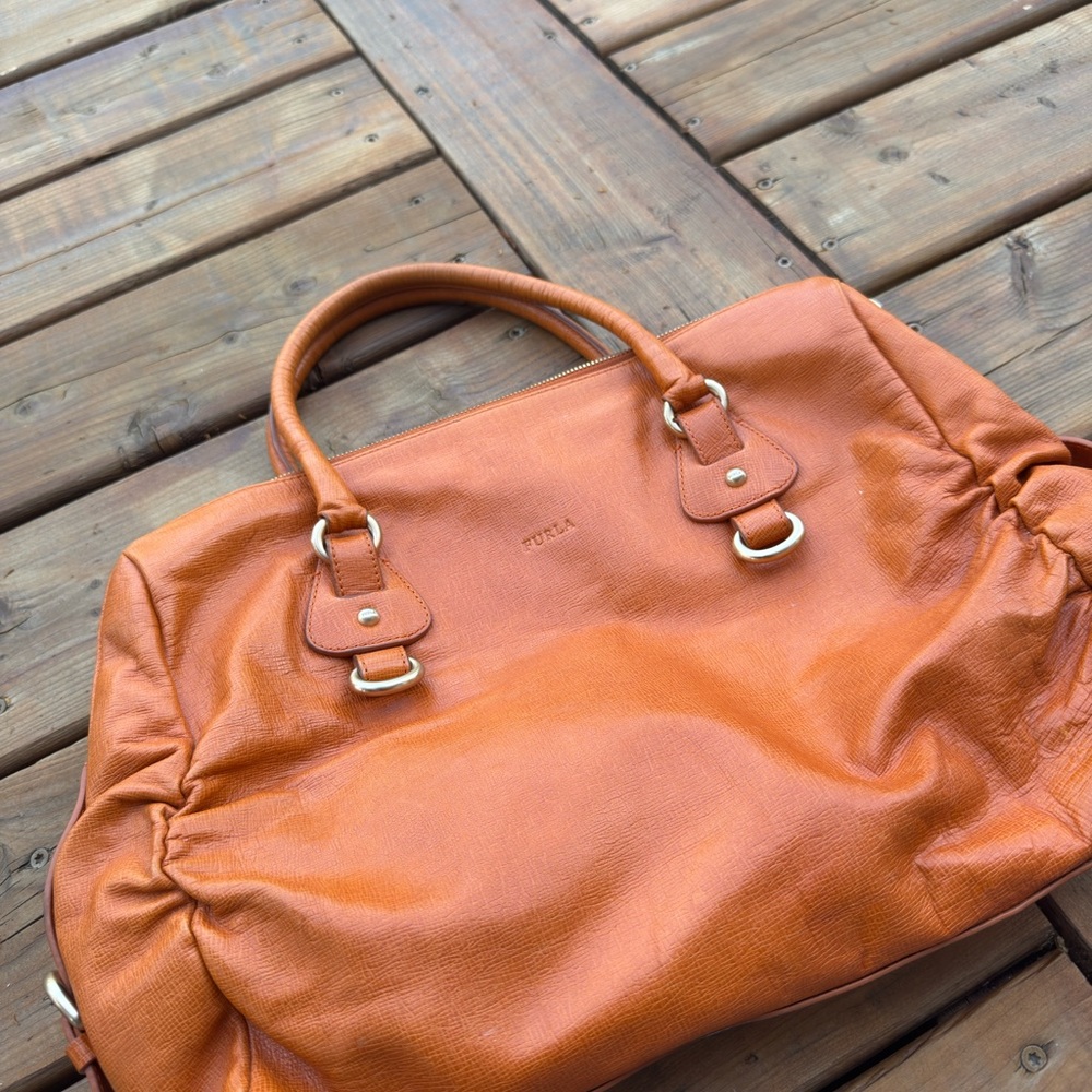 Furla Leather Satchel Bag